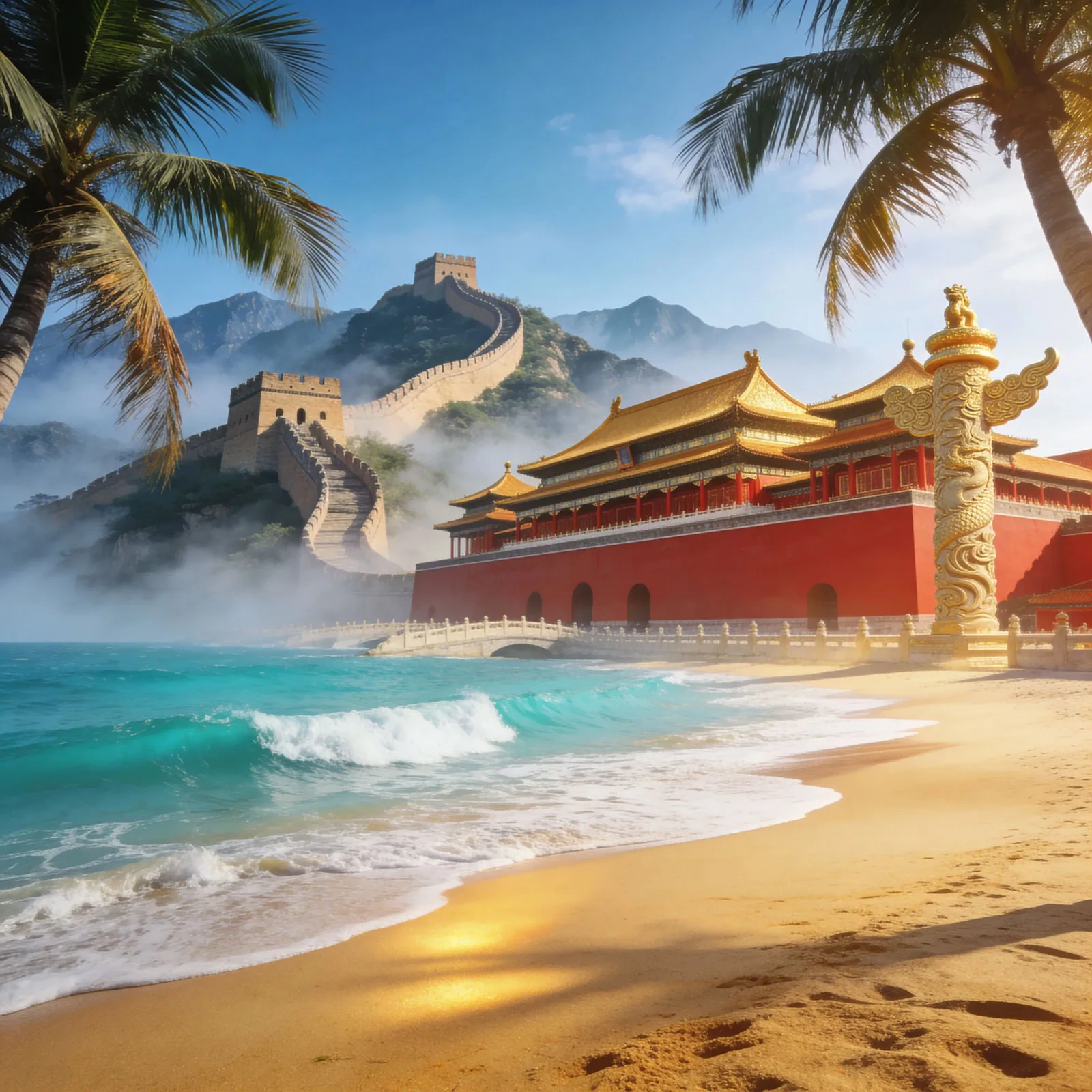 Летний Китай: от императорского дворца до пляжа