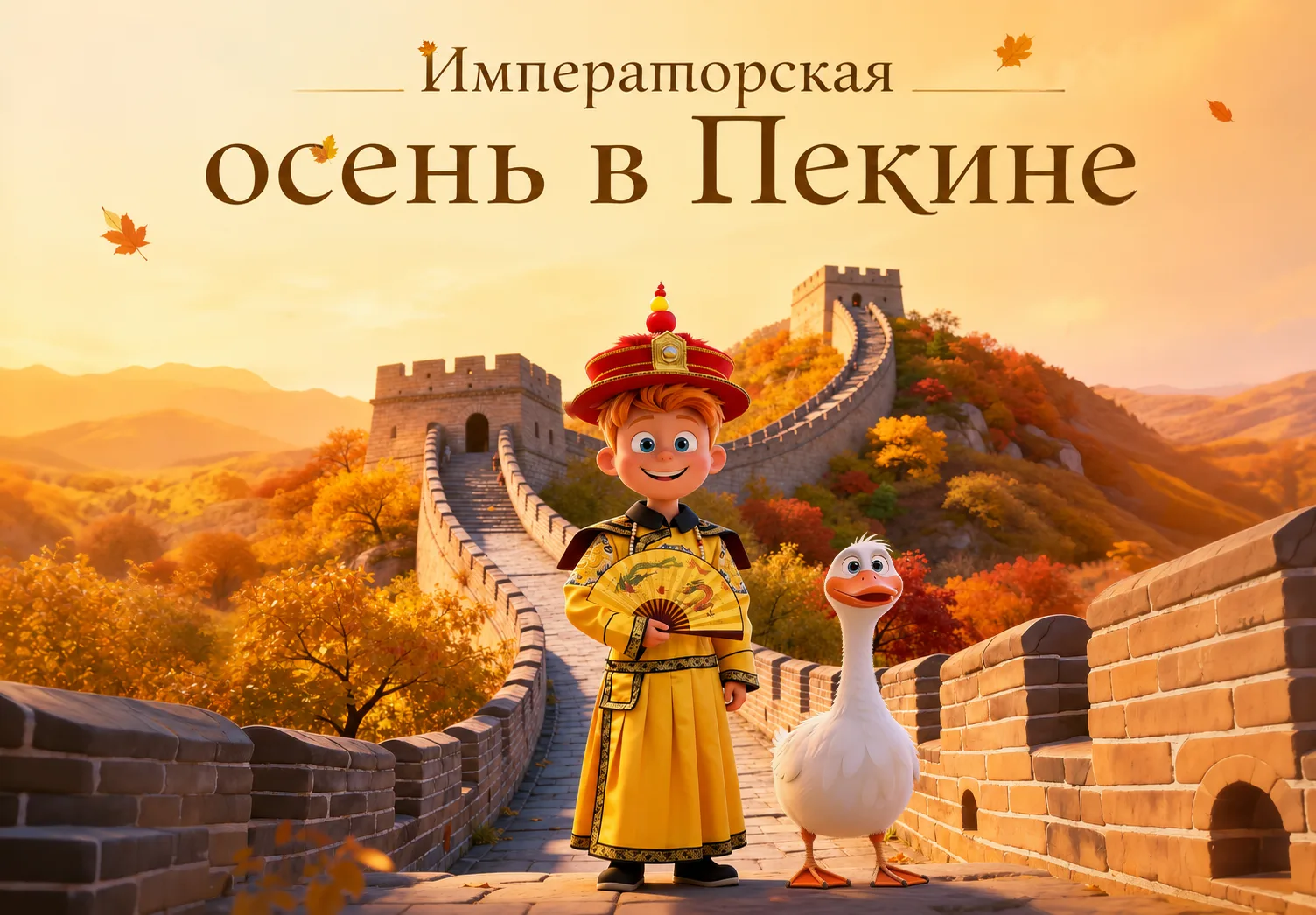 Императорская осень в Пекине - Премиум